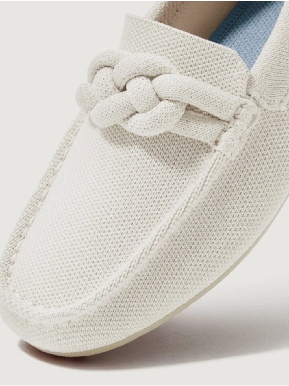 Rothy's The Braid Driver in Cream Size 9.5 - Picture 1 of 4